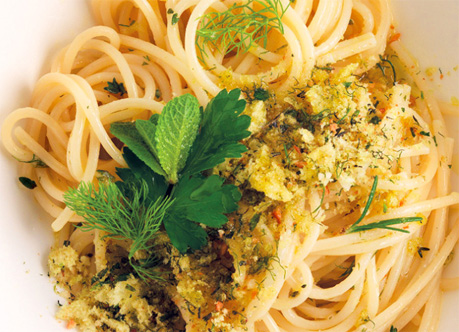 spaghetti aux herbes recette italienne