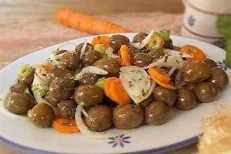 cuisine italienne, salade olive